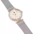  Shop Authentic Tommy Hilfiger Lynn Quartz Silver Dial Silver Mesh Bracelet Watch For Women - 1781863 - Luxxuri