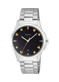  Shop Authentic Gucci G Timeless Black Dial Silver Steel Strap Watch For Women - YA1264029 - Luxxuri
