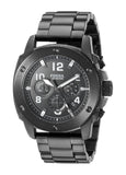  Shop Authentic Fossil Machine Chronograph Black Dial Black Steel Strap Watch for Men - FS4927 - Luxxuri