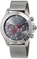  Shop Authentic Hugo Boss Ikon Grey Dial Grey Mesh Bracelet Watch for Men - 1513443 - Luxxuri