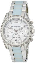  Shop Authentic Michael Kors Blair Silver Dial Two Tone Steel Strap Watch for Women - MK6137 - Luxxuri