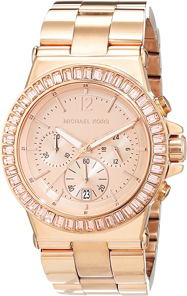  Shop Authentic Michael Kors Dylan Rose Gold Dial Rose Gold Steel Strap Watch for Women - MK5412 - Luxxuri