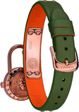  Shop Authentic Versace Medusa Lock Icon Quartz Beige Dial Green Leather Strap Watch for Women - VEDW00519 - Luxxuri