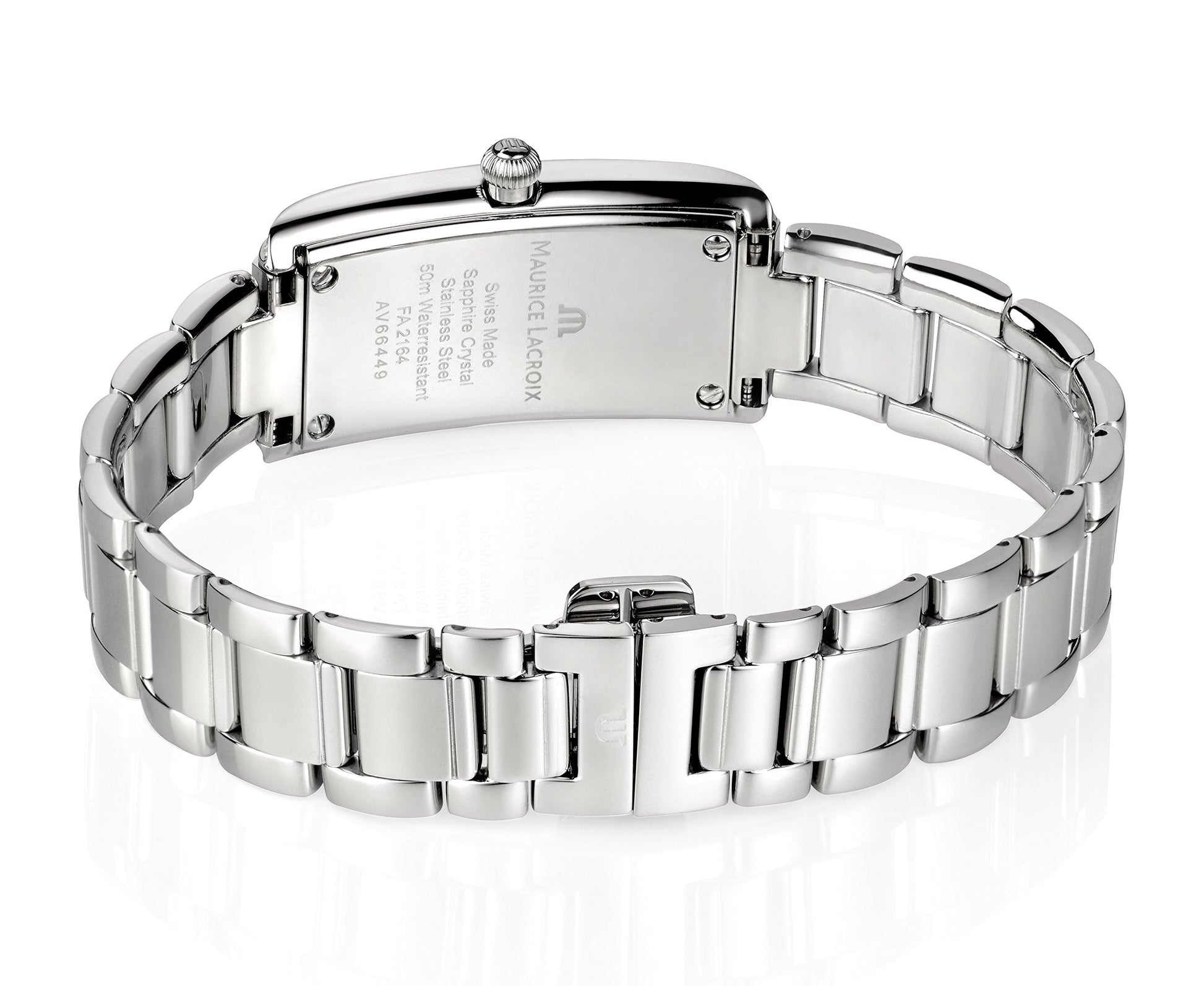  Shop Authentic Maurice Lacroix Fiaba Diamonds White Dial Silver Steel Strap Watch for Women - FA2164-SD532-118 - Luxxuri