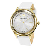 Shop Authentic Swarovski Octea Nova Quartz White Dial White Leather Strap Watch for Women - 5295337 - Luxxuri