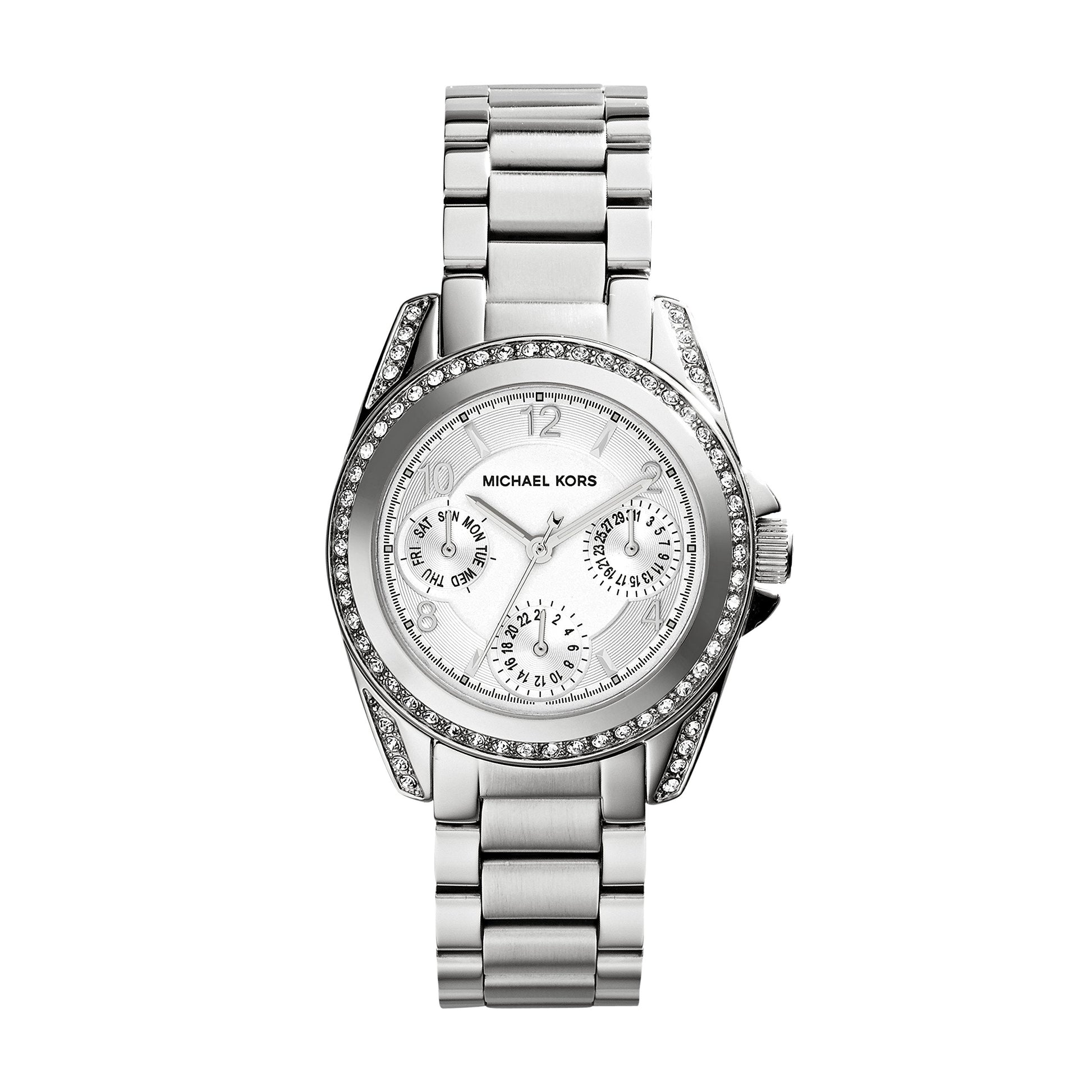  Shop Authentic Michael Kors Blair Silver Dial SIlver Steel Strap Watch for Women - MK5612 - Luxxuri