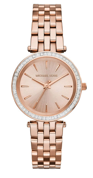  Shop Authentic Michael Kors Darci Rose Gold Dial Rose Gold Stainless Steel Strap Watch for Women - MK3366 - Luxxuri
