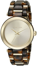  Shop Authentic Michael Kors Delray Gold Dial Two Tone Steel Strap Watch for Women - MK4314 - Luxxuri