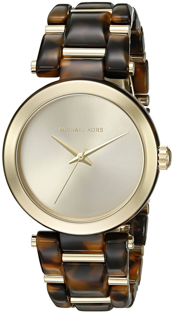  Shop Authentic Michael Kors Delray Gold Dial Two Tone Steel Strap Watch for Women - MK4314 - Luxxuri