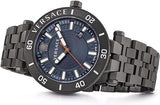  Shop Authentic Versace Greca Sport Quartz Black Dial Black Steel Strap Watch For Men - VEZ300621 - Luxxuri