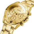  Shop Authentic Guess Eclipse Gold Dial Gold Steel Strap Watch for Women - GW0314L2 - Luxxuri