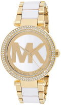  Shop Authentic Michael Kors Parker White Dial Two Tone Steel Strap Watch for Women - MK6313 - Luxxuri