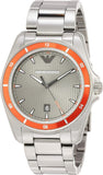  Shop Authentic Emporio Armani Sigma Quartz Grey Dial Grey Steel Strap Watch For Men - AR11178 - Luxxuri
