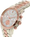  Shop Authentic Michael Kors Runway Chronograph Blue Dial Two Tone Steel Strap Watch For Women - MK6166 - Luxxuri