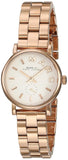  Shop Authentic Marc Jacobs Baker White Dial Rose Gold Steel Strap Watch for Women - MBM3248 - Luxxuri