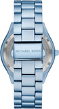  Shop Authentic Michael Kors Slim Runway Blue Dial Blue Steel Strap Watch For Women - MK4548 - Luxxuri
