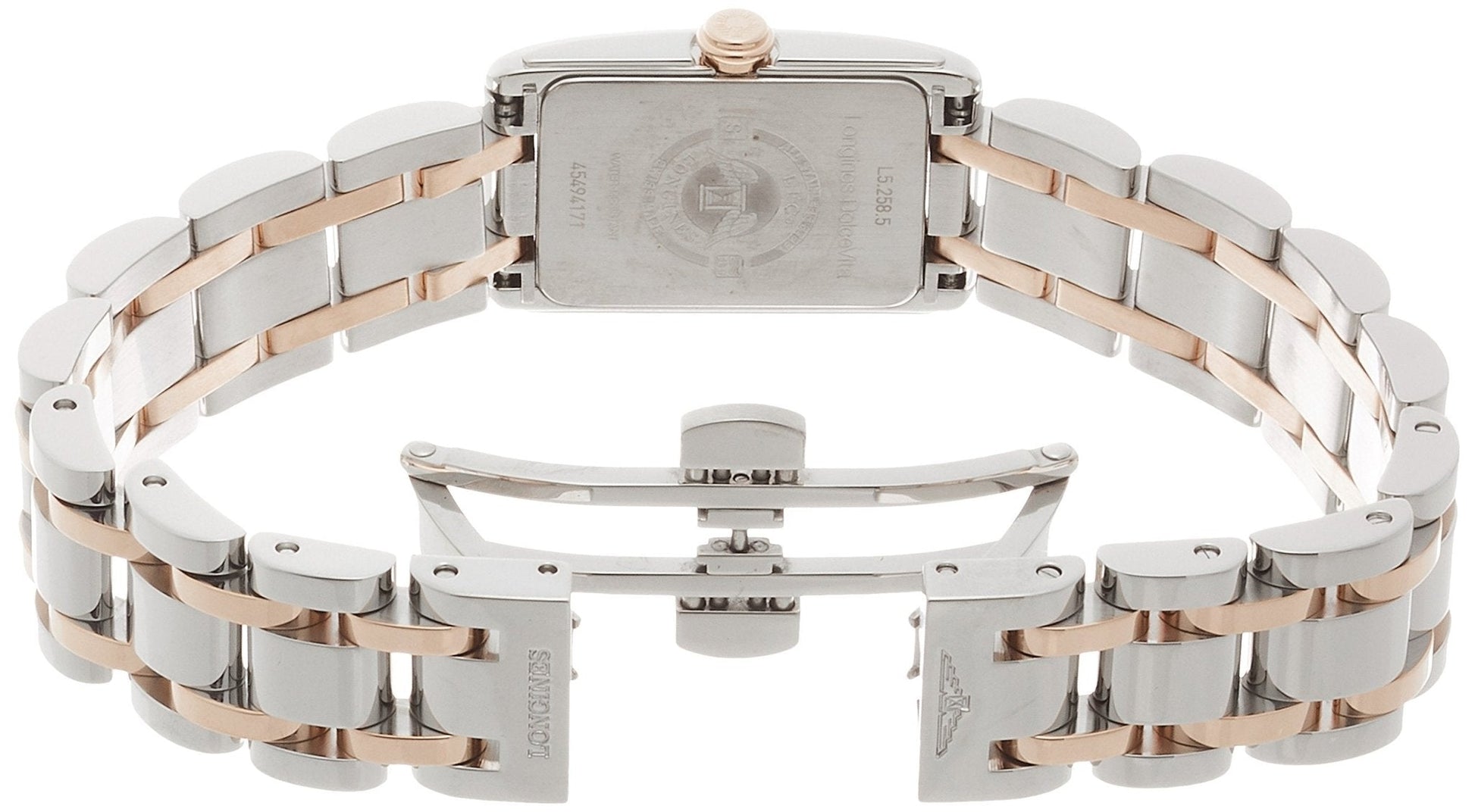  Shop Authentic Longines Dolcevita Diamonds White Dial Two Tone Steel Strap Watch for Women - L5.258.5.79.7 - Luxxuri