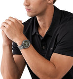  Shop Authentic Michael Kors Lennox Chronograph Black Dial Grey Steel Strap Watch For Men - MK9118 - Luxxuri