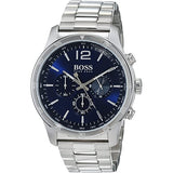  Shop Authentic Hugo Boss Professional Chronograph Blue Dial Silver Steel Strap Watch for Men - 1513527 - Luxxuri