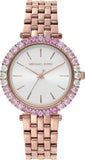  Shop Authentic Michael Kors Darci Pave Silver Dial Rose Gold Steel Strap Watch For Women - MK4517 - Luxxuri