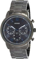  Shop Authentic Guess Hendrix Chronograph Gunmetal Dial Gunmetal Steel Strap Watch for Men - W1309G3 - Luxxuri