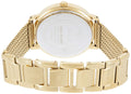 Guess Willow Two Tine Dial Gold Mesh Bracelet Watch For Women - W0836L3