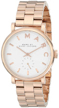  Shop Authentic Marc Jacobs Baker White Dial Rose Gold Steel Strap Watch for Women - MBM3244 - Luxxuri