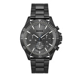  Shop Authentic Hugo Boss Troper Chronograph Grey Dial Grey Steel Strap Watch For Men - 1514058 - Luxxuri