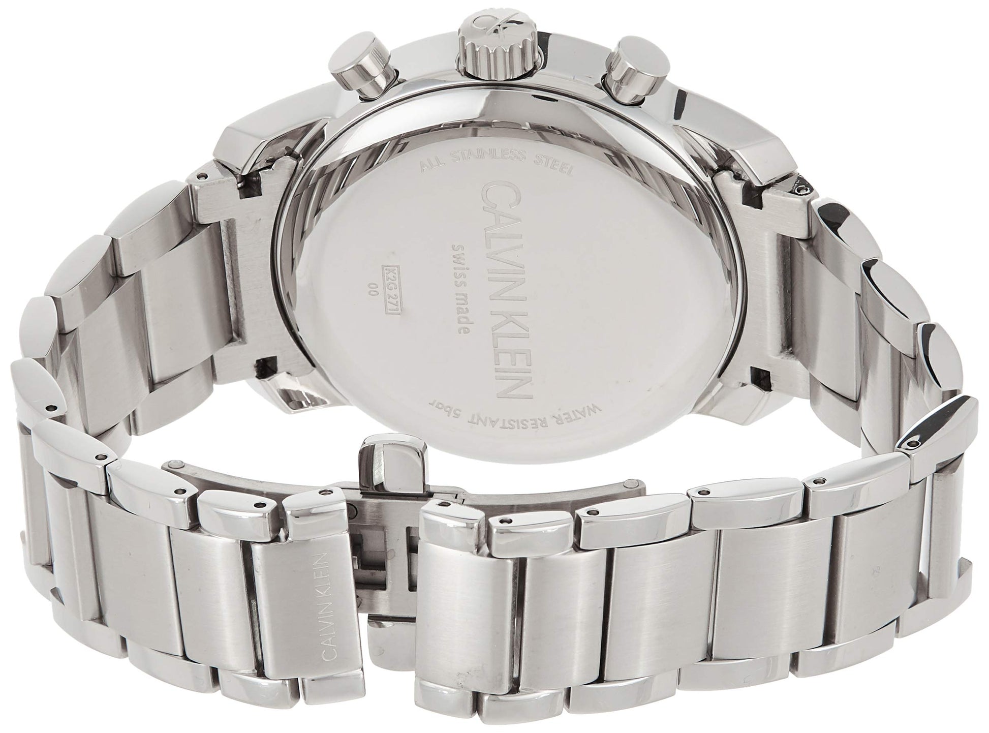  Shop Authentic Calvin Klein City White Dial Silver Steel Strap Watch for Men - K2G27146 - Luxxuri