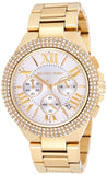  Shop Authentic Michael Kors Camille Silver Diamonds Dial Gold Steel Strap Watch for Women - MK5756 - Luxxuri