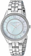  Shop Authentic Michael Kors Lauryn Mother of Pearl Dial Silver Steel Strap Watch for Women - MK3900 - Luxxuri