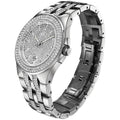  Shop Authentic Bulova Crystal Pave Silver Dial Silver Steel Strap Watch for Men - 96B235 - Luxxuri