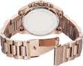  Shop Authentic Michael Kors Brecken Chronograph Analog Black Dial Rose Gold Steel Strap Watch For Women - MK8563 - Luxxuri