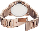  Shop Authentic Michael Kors Brecken Chronograph Analog Black Dial Rose Gold Steel Strap Watch For Women - MK8563 - Luxxuri