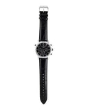  Shop Authentic Tommy Hilfiger Harrison Chronograph Black Dial Black Leather Strap Watch for Men - 1790875 - Luxxuri