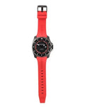  Shop Authentic Tommy Hilfiger Windsurf Black Dial Red Rubber Strap Watch for Men - 1791112 - Luxxuri