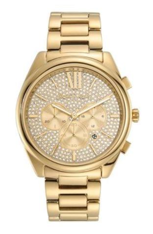  Shop Authentic Michael Kors Janelle Chronograph Gold Dial Gold Steel Strap Watch For Men - MK8995 - Luxxuri