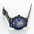  Shop Authentic Emporio Armani Luigi Automatic Skeleton Black Dial Black Leather Strap Watch For Men - AR60012 - Luxxuri