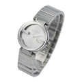  Shop Authentic Gucci G Interlocking Silver Dial Silver Steel Strap Watch For Women - YA133503 - Luxxuri