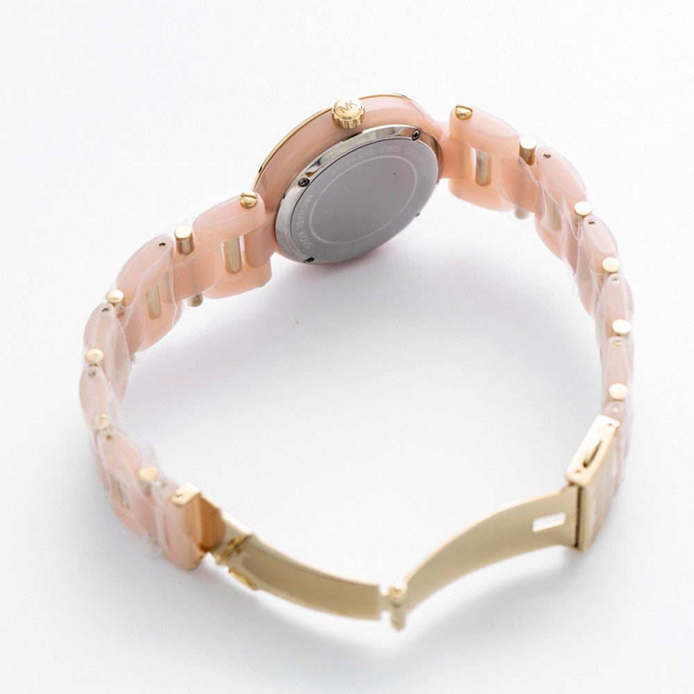 Shop Authentic Michael Kors Delray Rose Gold Dial Pink Steel Strap Watch for Women - MK4316 - Luxxuri