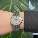  Shop Authentic Omega De Ville Prestige Co-Axial Grey Dial Silver Steel Strap Watch for Men - 424.10.40.20.06.002 - Luxxuri