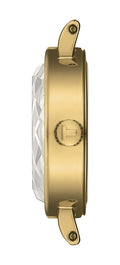 Tissot Lovely Round Green Mother of Pearl Dial Green Leather Strap Watch for Women - T140.009.36.091.00