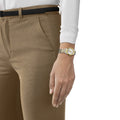  Shop Authentic Tissot Classic Dream Lady Gold Dial Two Tone Steel Strap Watch For Women - T129.210.22.263.00 - Luxxuri