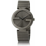  Shop Authentic Gucci G Interlocking Quartz Grey Dial Grey Steel Strap Watch For Men - YA133210 - Luxxuri