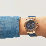  Shop Authentic Guess Limelight Blue Dial Blue Silicone Strap Watch For Women - W1053L1 - Luxxuri