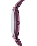  Shop Authentic Michael Kors Darci Black Dial Purple Steel Strap Watch for Women - MK3554 - Luxxuri