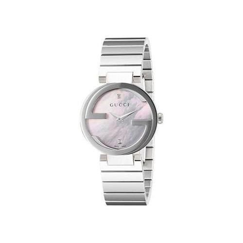  Shop Authentic Gucci Interlocking Quartz Watch For Women - YA133505 - Luxxuri
