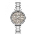 Michael Kors Pyper Analog Gray Dial Silver Steel Strap Watch For Women - MK4672