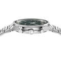  Shop Authentic Salvatore Ferragamo Sapphire Chrono Green Dial Silver Steel Strap Watch for Men - SFME00421 - Luxxuri