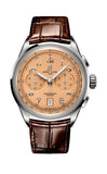 Shop Authentic Breitling Premier B01 Chronograph 42 Beige Dial Brown Leather Strap Watch for Men - AB0145331K1P1 - Luxxuri
